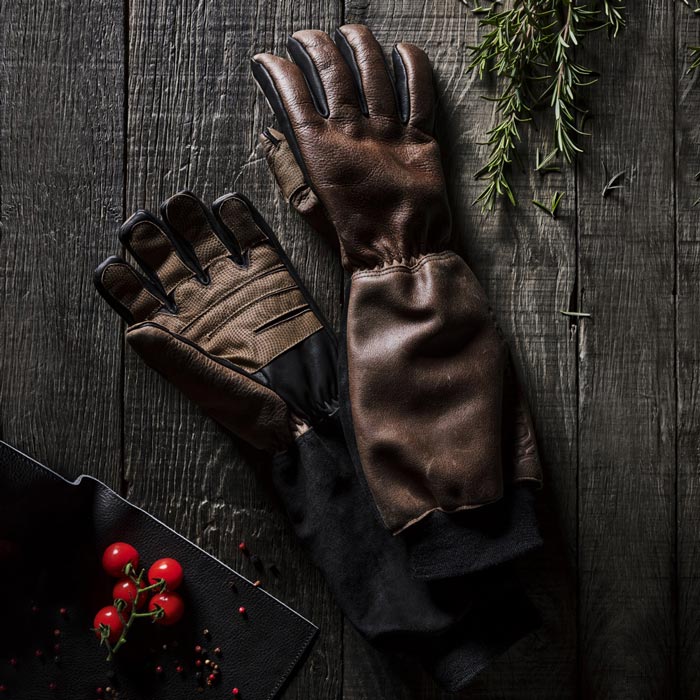 Set barbecue - 1 tablier + 1 paire de gants