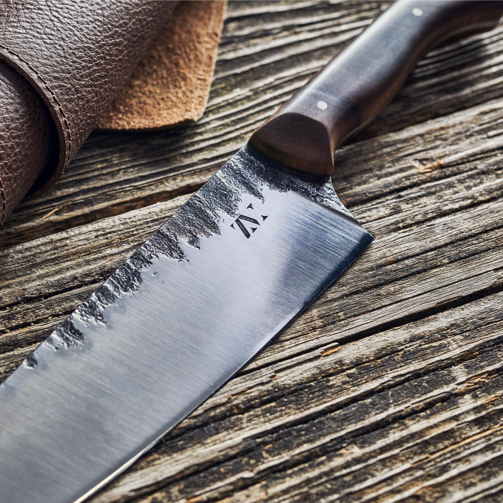 Couteau de cuisine en acier carbone