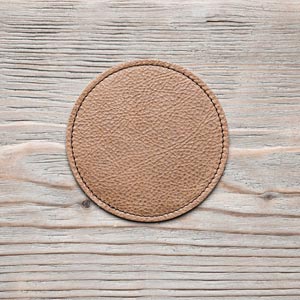 Dessous de verre 'Rond' - Tobacco