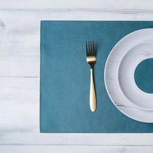 Set de table 'Rectangulaire' - Aqua