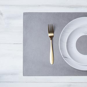 Set de table 'Rectangulaire' - Gris béton
