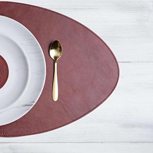 Set de table 'Organic' - Rouge