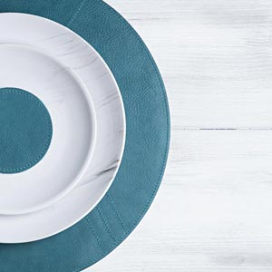 Set de table 'Rond' - Aqua